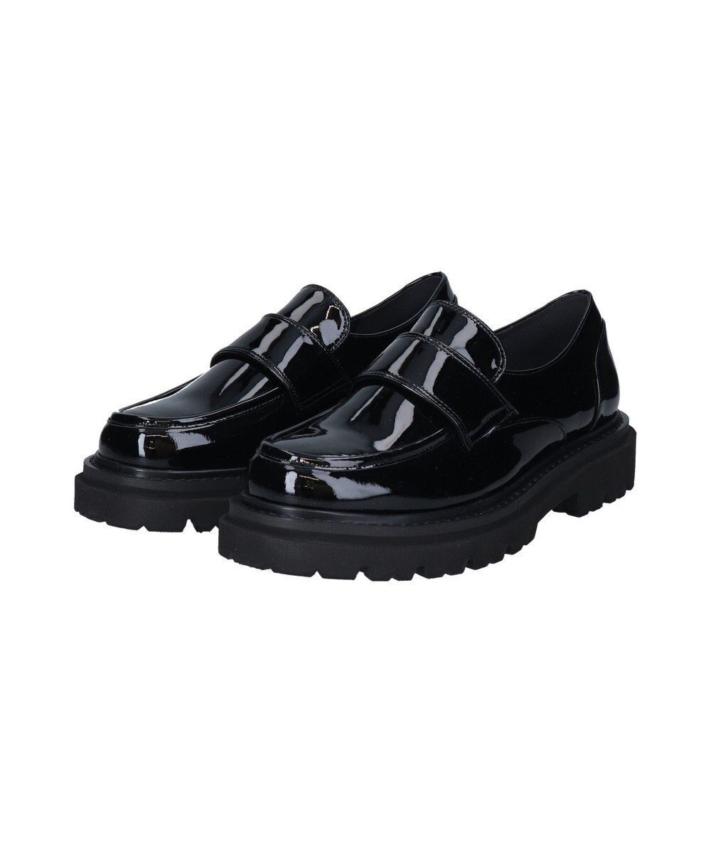 【ブリジット バーキン/Bridget Birkin】の【PARADIS COULEUR】防滑ソール撥水ローファー インテリア・キッズ・メンズ・レディースファッション・服の通販 founy(ファニー) 　ファッション　Fashion　レディースファッション　Fashion for Women　厚底　Platform Shoes　クッション　Cushion, Throw Pillow　軽量　Lightweight, Ultra Light　シューズ　Shoes, Footwear　ドレス　Dress, One-Piece　ラバー　Rubber, Rubber Sole　ビジネス 仕事 通勤　Business / Work / Commuting　ブラックエナメル|ID: prp329100004691571 ipo3291000000033879138