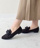 【ブリジット バーキン/Bridget Birkin】の【Bridget Birkin】グログランリボンレインローファー 人気、トレンドファッション・服の通販 founy(ファニー) ファッション Fashion レディースファッション Fashion for Women レイン Rain, Rainproof 抗菌 Antibacterial, Bacteria-Resistant thumbnail ブラックスウェード|ID: prp329100004691578 ipo3291000000034156934