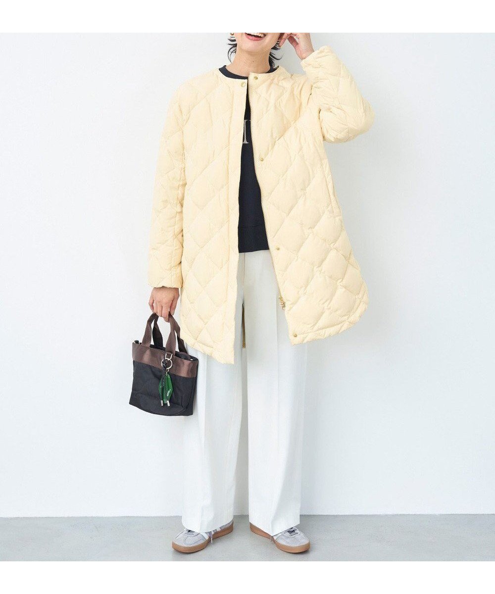 【アンフィーロ 自由区/UNFILO】の【ウエストゴム/14サイズ展開】beauty warm pants ワイド インテリア・キッズ・メンズ・レディースファッション・服の通販 founy(ファニー) 　ファッション　Fashion　レディースファッション　Fashion for Women　パンツ　Pants & Trousers　洗える　Machine Washable　ストレッチ　Stretch, Stretchy Fabric　ストレート　Straight, Straight Cut　スマート　Smart, Elegant　センター　Center, Center Line　テーパード　Tapered, Tapered Pants　定番　Standard, Basic Item　ポケット　Pocket, Pocket Detail　ワイド　Wide, Wide Fit　A/W・秋冬　Autumn/Winter　おすすめ　Recommended / Our Picks　エレガント 上品　Elegant　オフ|ID: prp329100004691579 ipo3291000000033879173