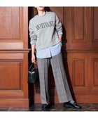 【アンフィーロ 自由区/UNFILO】の【ウエストゴム/14サイズ展開】beauty warm pants ワイド グレンチェック|ID: prp329100004691579 ipo3291000000034426560