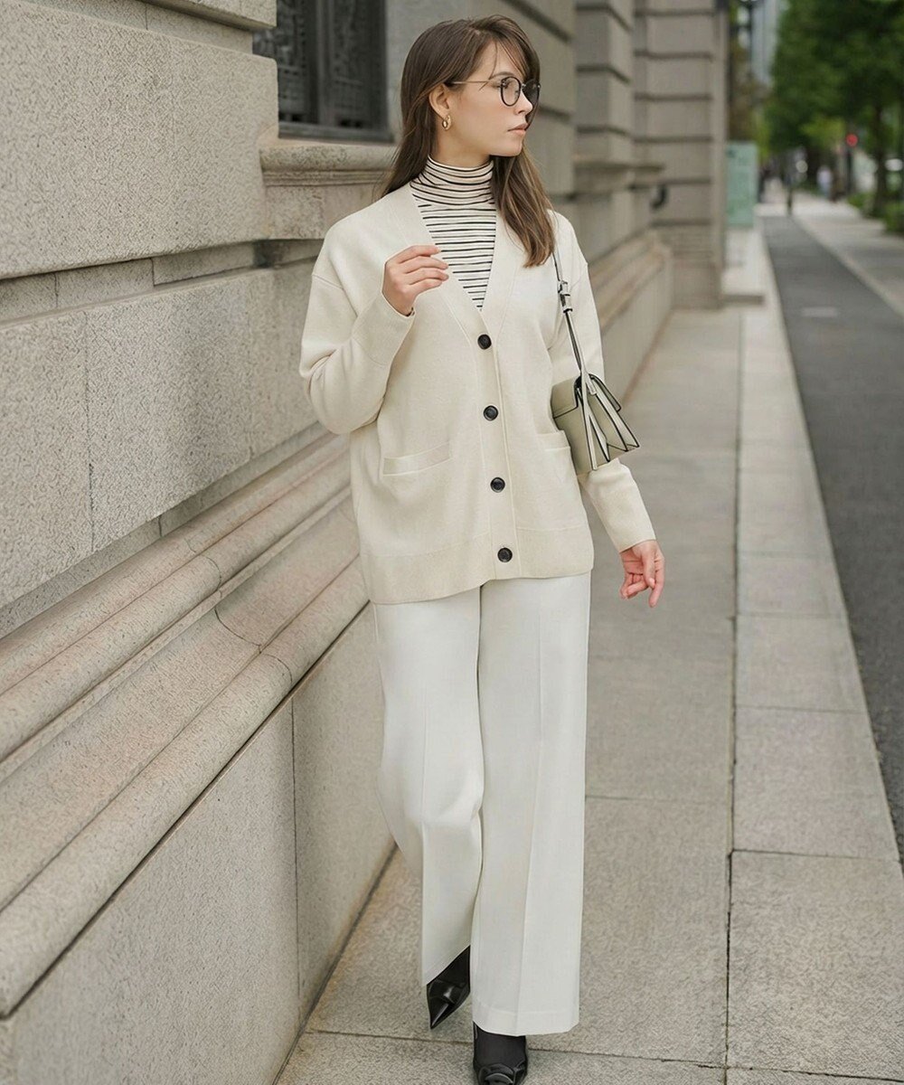 【アンフィーロ 自由区/UNFILO】の【ウエストゴム/14サイズ展開】beauty warm pants ワイド インテリア・キッズ・メンズ・レディースファッション・服の通販 founy(ファニー) 　ファッション　Fashion　レディースファッション　Fashion for Women　パンツ　Pants & Trousers　洗える　Machine Washable　ストレッチ　Stretch, Stretchy Fabric　ストレート　Straight, Straight Cut　スマート　Smart, Elegant　センター　Center, Center Line　テーパード　Tapered, Tapered Pants　定番　Standard, Basic Item　ポケット　Pocket, Pocket Detail　ワイド　Wide, Wide Fit　A/W・秋冬　Autumn/Winter　おすすめ　Recommended / Our Picks　エレガント 上品　Elegant　新作・新入荷　New Arrivals / New In　オフ|ID: prp329100004691579 ipo3291000000034911491