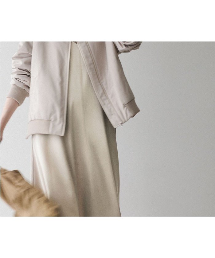 【アイシービー/iCB】の【洗える】 マットサテン MA-1ブルゾン インテリア・キッズ・メンズ・レディースファッション・服の通販 founy(ファニー) https://founy.com/ ファッション Fashion レディースファッション Fashion for Women アウター Coat / Outerwear Collection レディースジャケット・軽アウター Jackets ブルゾンジャケット・スポーティアウター Blouson Jackets MA-1ジャケット MA-1 Bomber Jackets / Flight Jackets 洗える Machine Washable 秋 Autumn 軽量 Lightweight, Ultra Light サテン Satin, Glossy Fabric ジャケット Jacket, Outerwear ブルゾン Blouson, Bomber Jacket ボトム Bottoms, Lower Wear ミドル Middle Length, Mid Height リラックス Relax, Relaxed Fit A/W・秋冬 Autumn/Winter エレガント 上品 Elegant 2025年 2025 2025-2026秋冬・A/W Autumn/Winter 2025–26 AW25–26 |ID: prp329100004691582 ipo3291000000034475430