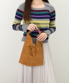 【インター ショシュール/INTER-CHAUSSURES】の【ANDREA CARDONE】スモールサイズスエードバッグ ライトブラウンスウェード|ID: prp329100004691587 ipo3291000000034426070