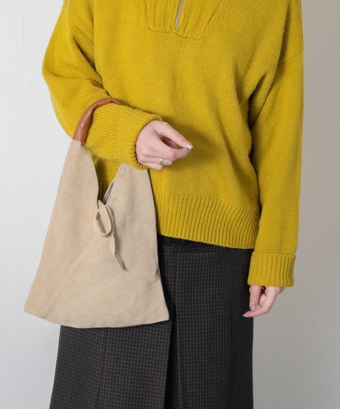 【インター ショシュール/INTER-CHAUSSURES】の【ANDREA CARDONE】スモールサイズスエードバッグ インテリア・キッズ・メンズ・レディースファッション・服の通販 founy(ファニー) https://founy.com/ ファッション Fashion レディースファッション Fashion for Women バッグ Bags イタリア Italy シンプル Simple, Minimal ポーチ Pouch, Small Case |ID: prp329100004691587 ipo3291000000034686193