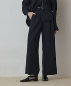 【グレース コンチネンタル/GRACE CONTINENTAL】のタックワイドパンツ ストライプ|ID: prp329100004691604 ipo3291000000033879256