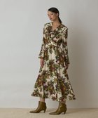 【グレース コンチネンタル/GRACE CONTINENTAL】のボタニカルベリ-プリントワンピース ベージュ|ID: prp329100004691608 ipo3291000000033879267