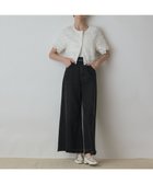 【グレース コンチネンタル/GRACE CONTINENTAL】のフラワー刺繍ニットカーディガン ホワイト|ID: prp329100004691612 ipo3291000000033879281