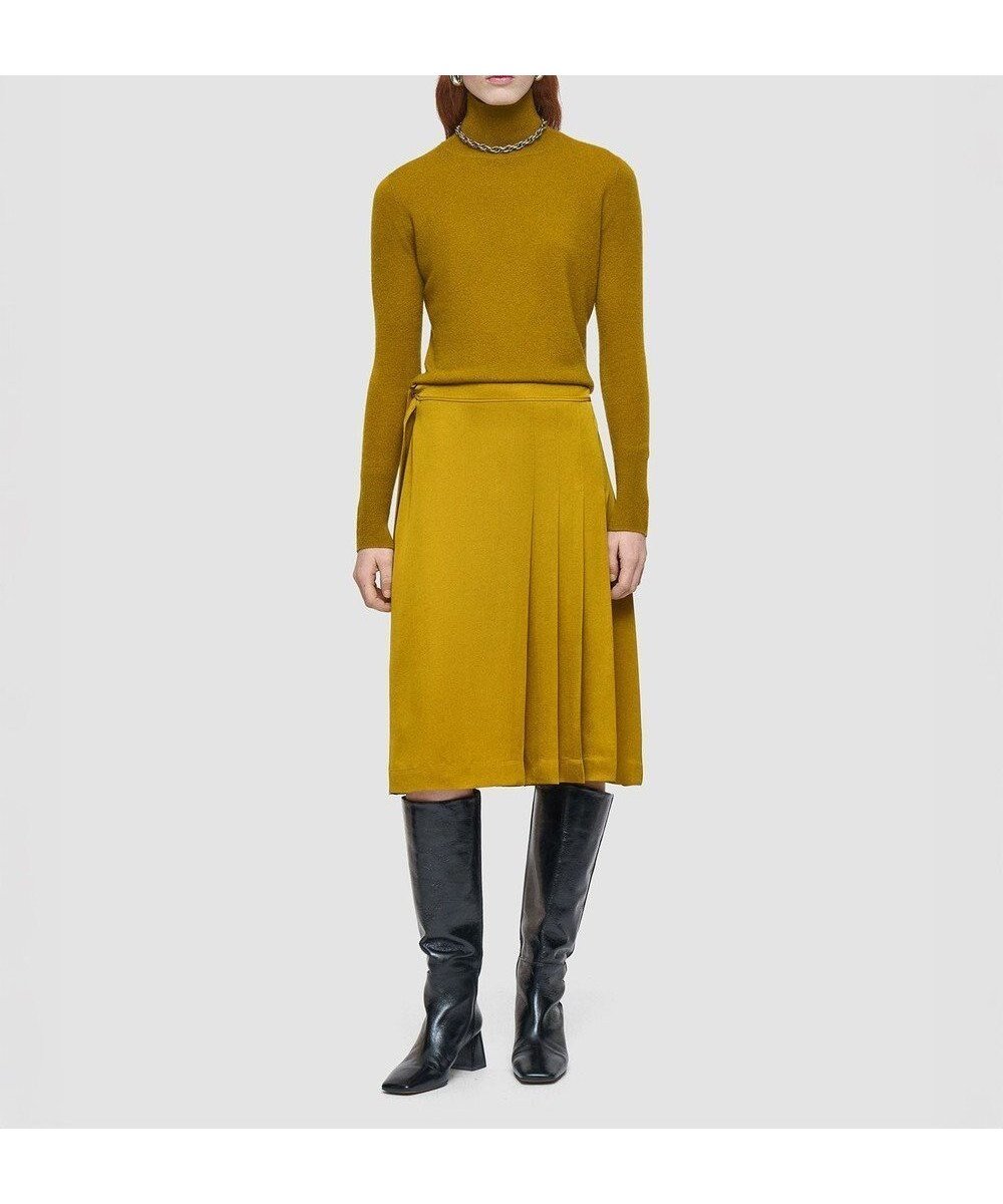 【ジョゼフ/JOSEPH】のライトクレープ スカート インテリア・キッズ・メンズ・レディースファッション・服の通販 founy(ファニー) 　ファッション　Fashion　レディースファッション　Fashion for Women　スカート　Skirts　シルク　Silk, 100% Silk　プリーツ　Pleats, Pleated　レギュラー　Regular, Standard Fit　A/W・秋冬　Autumn/Winter　Amber|ID: prp329100004691625 ipo3291000000035810106