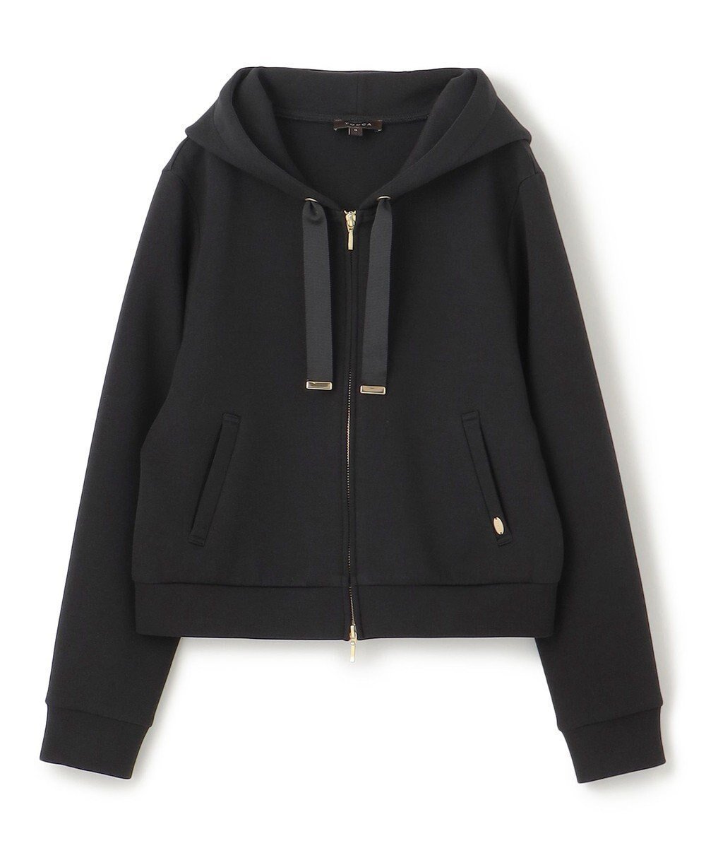 【トッカ/TOCCA】の【洗える】NICE HOLIDAY HOODIE フーディー インテリア・キッズ・メンズ・レディースファッション・服の通販 founy(ファニー)  ファッション Fashion レディースファッション Fashion for Women トップス・カットソー Cut & Sew Tops レディースパーカー・カジュアルフーディー Casual Hoodies & Sweatshirts おすすめ Recommended / Our Picks ストレッチ Stretch, Stretchy Fabric ドレス Dress, One-Piece パーカー Hoodie, Parka フェミニン Feminine, Girly ホリデーシーズン Holiday Season 夏 Summer S/S・春夏 SS, Spring/Summer, Warm Season 洗える Machine Washable A/W・秋冬 Autumn/Winter ブラック系|ID: prp329100004691626 ipo3291000000034245044