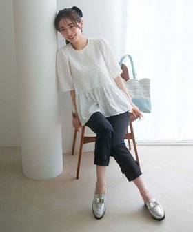 【トッカ/TOCCA】 【洗える・消臭】IN A CIRCLE パンツ人気、トレンドファッション・服の通販 founy(ファニー) ファッション Fashion レディースファッション Fashion for Women パンツ Pants & Trousers 新作・新入荷 New Arrivals / New In サークル Circle, Round Design 夏 Summer S/S・春夏 SS, Spring/Summer, Warm Season 洗える Machine Washable A/W・秋冬 Autumn/Winter |ID:prp329100004691627