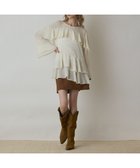 【グレース コンチネンタル/GRACE CONTINENTAL】のシフォンフリルブラウス キナリ|ID: prp329100004691634 ipo3291000000033879377
