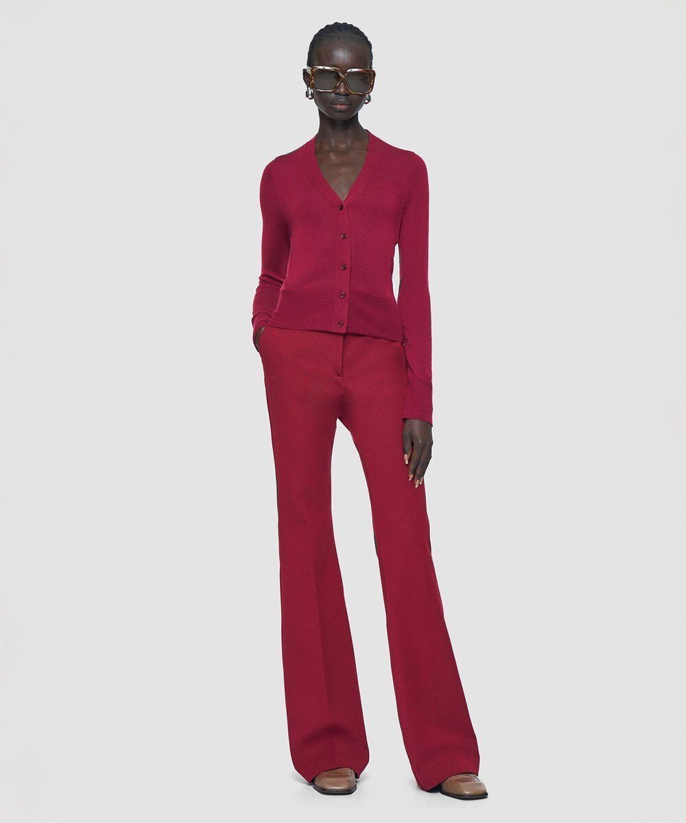 【ジョゼフ/JOSEPH】のギャバジンストレッチトラウザーズ タフィラ インテリア・キッズ・メンズ・レディースファッション・服の通販 founy(ファニー) 　ファッション　Fashion　レディースファッション　Fashion for Women　パンツ　Pants & Trousers　ストレッチ　Stretch, Stretchy Fabric　センター　Center, Center Line　フィット　Fit, Slim Fit　フレア　Flare, Flared　ポケット　Pocket, Pocket Detail　夏　Summer　定番　Standard, Basic Item　S/S・春夏　SS, Spring/Summer, Warm Season　A/W・秋冬　Autumn/Winter　Ruby|ID: prp329100004691639 ipo3291000000033879401