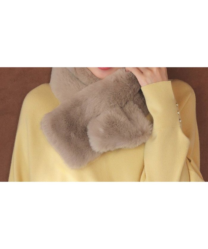 【エニィ スィス/any SiS】のフェイクファー ティペット インテリア・キッズ・メンズ・レディースファッション・服の通販 founy(ファニー) https://founy.com/ ファッション Fashion レディースファッション Fashion for Women マフラー・スヌード / 冬小物の定番 Scarves & Mufflers スヌード Snood, Infinity Scarf フェイクファー Faux Fur, Imitation Fur フェミニン Feminine, Girly マフラー Scarf, Muffler エレガント 上品 Elegant 新作・新入荷 New Arrivals / New In A/W・秋冬 Autumn/Winter 防寒 Cold Protection, Winter-Ready |ID: prp329100004691644 ipo3291000000033950065