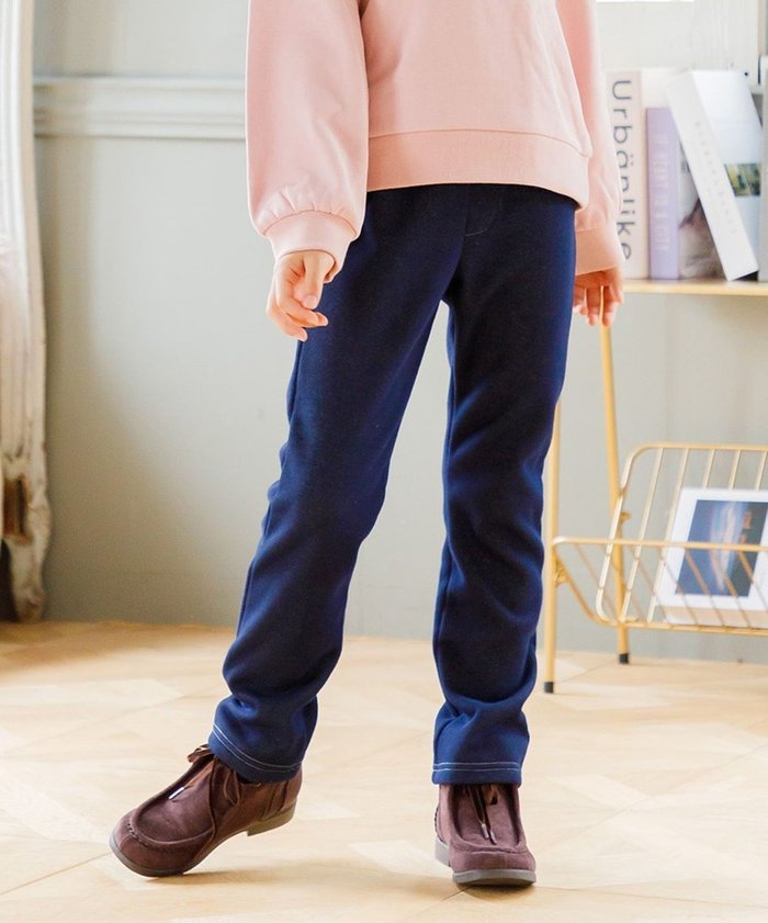 【組曲 / KIDS/KUMIKYOKU】の【110-140㎝】裏起毛あったか パンツ インテリア・キッズ・メンズ・レディースファッション・服の通販 founy(ファニー) https://founy.com/ ファッション Fashion キッズファッション Fashion for Kids ボトムス Bottoms デニム Denim, Jeans Material ポケット Pocket, Pocket Detail リボン Ribbon, Bow A/W・秋冬 Autumn/Winter |ID: prp329100004691657 ipo3291000000034176850