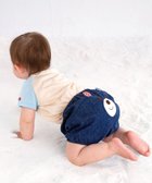 【ミキハウスホットビスケッツ/MIKI HOUSE HOT BISCUITS / KIDS】の【70-90cm】 顔ドンシリーズ ブルマ インディゴブルー|ID: prp329100004691661 ipo3291000000034756965