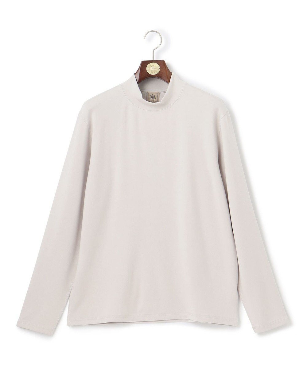 【ジェイ プレス/J.PRESS / MEN】のダウンファブリック モックネック Tシャツ インテリア・キッズ・メンズ・レディースファッション・服の通販 founy(ファニー) 　ファッション　Fashion　メンズファッション　Fashion for Men　トップス・カットソー　Cut & Sew Tops　メンズシャツ　Shirts　インナー　Innerwear　洗える　Machine Washable　カットソー　Cut and Sewn Top　シルク　Silk, 100% Silk　ダウン　Down, Puffer　定番　Standard, Basic Item　なめらか　Smooth, Silky Texture　ファブリック　Fabric, Textile　フィット　Fit, Slim Fit　モックネック　Mock Neck, Short Turtleneck　ワーク　Workwear, Utility Style　冬　Winter / This Winter　A/W・秋冬　Autumn/Winter　ライトグレー系|ID: prp329100004691706 ipo3291000000034464149