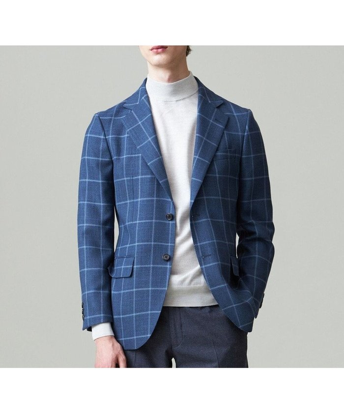 【ジェイ プレス/J.PRESS / MEN】の【NEWSTAGE】シルキーリファインドチェック ジャケット/総裏 インテリア・キッズ・メンズ・レディースファッション・服の通販 founy(ファニー) https://founy.com/ ファッション Fashion メンズファッション Fashion for Men アウター Men's Coats Outerwear テーラードジャケット Tailored Jackets & Blazers エレガント 上品 Elegant シルク Silk, 100% Silk ジャケット Jacket, Outerwear スポーティ Sporty, Casual Athletic フォルム Silhouette, Form ミックス Mix, Mixed Style A/W・秋冬 Autumn/Winter 日本製 Made In Japan |ID: prp329100004691713 ipo3291000000033879764
