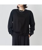 【アンフィーロ/UNFILO / MEN】の【男女兼用】スマート ストレッチ ロングスリーブTEE【OCEANS web / YouTube 掲載】 人気、トレンドファッション・服の通販 founy(ファニー) ファッション Fashion レディースファッション Fashion for Women トップス・カットソー Cut & Sew Tops シャツ・ブラウス・オフィスカジュアル Elegant Blouses & Button-Ups ロングTシャツ・Tシャツ Longline T-Shirts & Tees カットソー・ベーシックTシャツ Cut-and-Sewn Tops / Stretch Tees & Basics インナー Innerwear 春 Spring カットソー Cut and Sewn Top シルケット Silket, Silky Cotton ジャケット Jacket, Outerwear ストレッチ Stretch, Stretchy Fabric スマート Smart, Elegant スリーブ Sleeve, Long Sleeve / Short Sleeve 雑誌 Magazine, Fashion Magazine ロング Long, Long-Length 楽ちん Easy Fit, Comfortable ワイド Wide, Wide Fit S/S・春夏 SS, Spring/Summer, Warm Season 夏 Summer エレガント 上品 Elegant ビジネス 仕事 通勤 Business / Work / Commuting thumbnail ブラック|ID: prp329100004691717 ipo3291000000034327645
