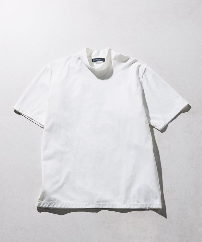 【ジョゼフ オム/JOSEPH HOMME / MEN】の【新素材】ハイゲージベアスムース モックネックカットソー インテリア・キッズ・メンズ・レディースファッション・服の通販 founy(ファニー) https://founy.com/ ファッション Fashion メンズファッション Fashion for Men トップス・カットソー Cut & Sew Tops メンズシャツ Shirts インナー Innerwear カットソー Cut and Sewn Top シンプル Simple, Minimal ジャケット Jacket, Outerwear プリント Print, Printed Pattern ベーシック Basic, Essential 半袖 Short Sleeve, Half Sleeve 夏 Summer 春 Spring S/S・春夏 SS, Spring/Summer, Warm Season |ID: prp329100004691729 ipo3291000000034664440