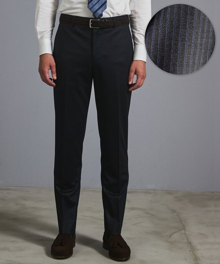 【五大陸/gotairiku / MEN】のセットアップ対応【洗える/ストレッチ/シワになりにくい】ウォッシャブルジャージー セットアップパンツ_柄(2025年モデル) インテリア・キッズ・メンズ・レディースファッション・服の通販 founy(ファニー) https://founy.com/ ファッション Fashion メンズファッション Fashion for Men ボトムス Bottoms ストレッチ Stretch, Stretchy Fabric スーツ Suit, Formalwear セットアップ Set-Up, Coordinated Outfit テーパード Tapered, Tapered Pants メランジ Melange, Mixed Yarn レギュラー Regular, Standard Fit 洗える Machine Washable A/W・秋冬 Autumn/Winter |ID: prp329100004691733 ipo3291000000033879915