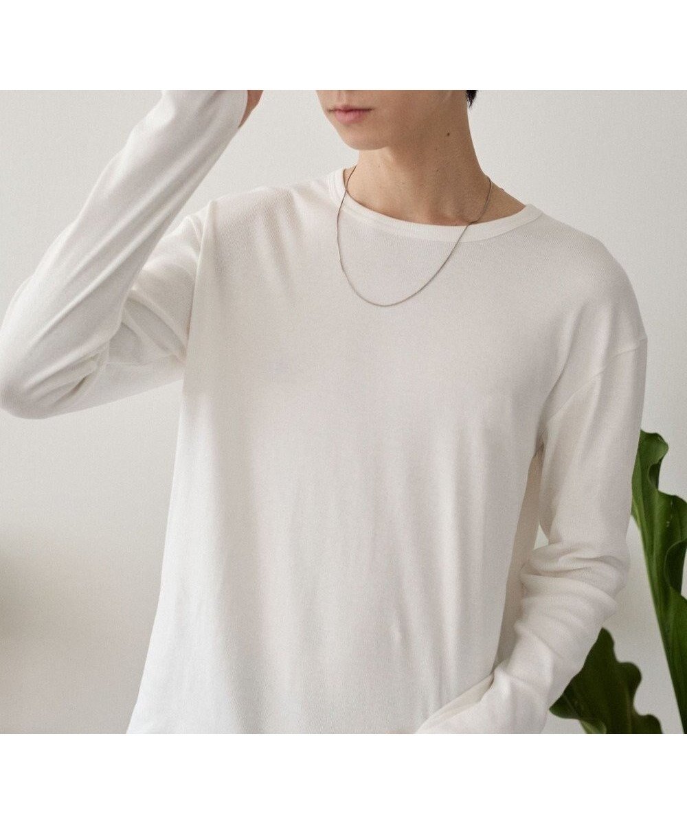 【ウィゴー/WEGO / MEN】のタイトフィットリブT(長袖) インテリア・キッズ・メンズ・レディースファッション・服の通販 founy(ファニー) ファッション Fashion メンズファッション Fashion for Men トップス・カットソー Cut & Sew Tops メンズシャツ Shirts インナー Innerwear カットソー Cut and Sewn Top カーゴパンツ Cargo Pants, Utility Pants シンプル Simple, Minimal ジャケット Jacket, Outerwear スマホ Smartphone, Mobile Device スマート Smart, Elegant デニム Denim, Jeans Material 長袖 Long Sleeve, Full Sleeve フィット Fit, Slim Fit ブルゾン Blouson, Bomber Jacket ベーシック Basic, Essential ボトム Bottoms, Lower Wear 防寒 Cold Protection, Winter-Ready 無地 Plain, Solid Color ワイド Wide, Wide Fit A/W・秋冬 Autumn/Winter ホワイト|ID: prp329100004691744 ipo3291000000034220938