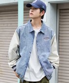 【ウィゴー/WEGO】の【ユニセックス着用ITEM/MLサイズ展開】デニムスタジャン 人気、トレンドファッション・服の通販 founy(ファニー) ファッション Fashion レディースファッション Fashion for Women アウター Coat / Outerwear Collection レディースジャケット・軽アウター Jackets 春 Spring シンプル Simple, Minimal ジャケット Jacket, Outerwear スウェット / スエット Sweatshirt, Sweatwear スマホ Smartphone, Mobile Device デニム Denim, Jeans Material ポケット Pocket, Pocket Detail ワイド Wide, Wide Fit A/W・秋冬 Autumn/Winter おすすめ Recommended / Our Picks thumbnail デニム淡加工色|ID: prp329100004691752 ipo3291000000033879986