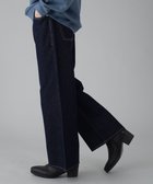 【ウィゴー/WEGO】の【ユニセックス着用ITEM/ウエスト調整可】フレアデニムパンツ デニムインディゴ|ID: prp329100004691756 ipo3291000000034463925