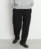 【ウィゴー/WEGO / MEN】の【暖パンツ/SMLサイズ展開】裏ベロアシェフパンツ ブラック|ID: prp329100004691759 ipo3291000000034347698