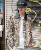 【ウィゴー/WEGO / MEN】の【25年秋冬新作/MLサイズ展開】ワーカーズZIPジャケット 柄1|ID: prp329100004691760 ipo3291000000033880021