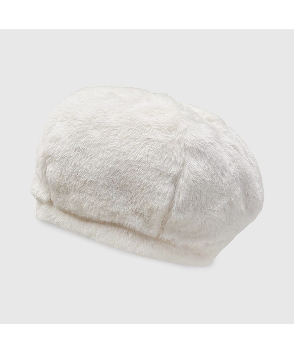 【林八百吉商店/HAYASHIYAOKICHI】のun chapeau ファーベレー インテリア・キッズ・メンズ・レディースファッション・服の通販 founy(ファニー) 　ファッション　Fashion　レディースファッション　Fashion for Women　キャップ&ハット　Hats & Caps　エレガント 上品　Elegant　トレンド　Trend, Trending Now　レオパード　Leopard, Animal Print　定番　Standard, Basic Item　帽子　Hat, Headwear　A/W・秋冬　Autumn/Winter　防寒　Cold Protection, Winter-Ready　ホワイト|ID: prp329100004691763 ipo3291000000033880034