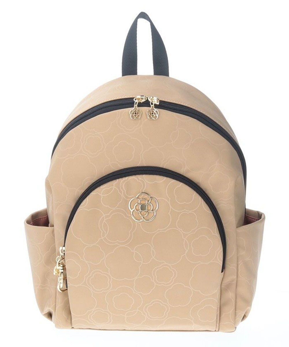 【クレイサス/CLATHAS】のフレイム リュック インテリア・キッズ・メンズ・レディースファッション・服の通販 founy(ファニー) 　ファッション　Fashion　レディースファッション　Fashion for Women　バッグ　Bags　プリント　Print, Printed Pattern　ポケット　Pocket, Pocket Detail　ポーチ　Pouch, Small Case　リュック　Backpack, Rucksack　エレガント 上品　Elegant　旅行　Travel　ベージュ|ID: prp329100004691791 ipo3291000000034544723