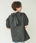 【ハッシュニュアンス/#Newans】の【ANSWER for コンサバフェミニン】マルチウェイビッグリボンブラウス ブラック系|ID: prp329100004691793 ipo3291000000034258280