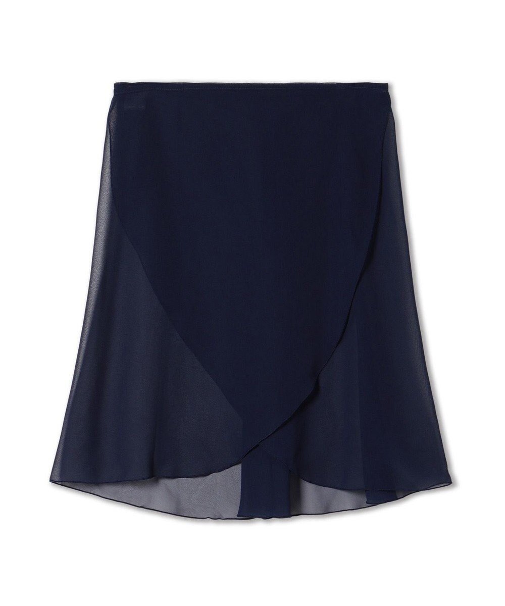 【チャコット/Chacott】の巻きスカート インテリア・キッズ・メンズ・レディースファッション・服の通販 founy(ファニー) 　ファッション　Fashion　レディースファッション　Fashion for Women　スカート　Skirts　パターン　Pattern, Design Print　ネイビー|ID: prp329100004691801 ipo3291000000033880180