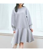 【フェルゥ/Feroux】のバックリボンダンボール ワンピース スカイブルー系|ID: prp329100004691814 ipo3291000000033880241