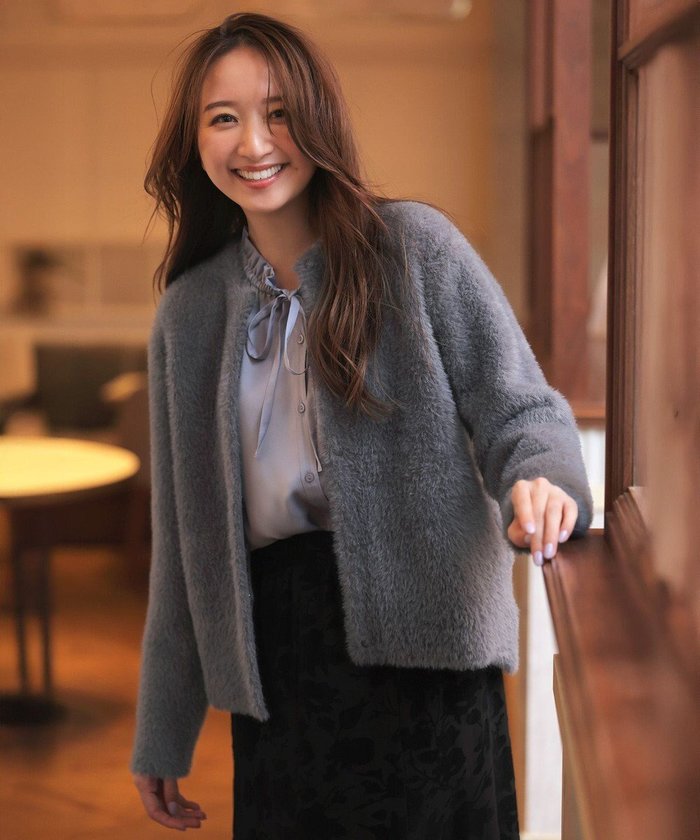 【エニィ スィス/any SiS】のフェザーニット ジャケット インテリア・キッズ・メンズ・レディースファッション・服の通販 founy(ファニー) https://founy.com/ ファッション Fashion レディースファッション Fashion for Women アウター Coat / Outerwear Collection レディースジャケット・軽アウター Jackets おすすめ Recommended / Our Picks ウォッシャブル Machine Washable カーディガン Cardigan, Knitwear コーディガン Coatigan, Knit Coat ジャケット Jacket, Outerwear ストレッチ Stretch, Stretchy Fabric トレンド Trend, Trending Now フェザー Feather, Feather Detail ポケット Pocket, Pocket Detail 新作・新入荷 New Arrivals / New In A/W・秋冬 Autumn/Winter |ID: prp329100004691817 ipo3291000000033880251