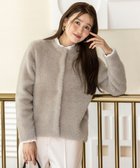 【エニィ スィス/any SiS】のフェザーニット ジャケット ベージュ|ID: prp329100004691817 ipo3291000000033880253