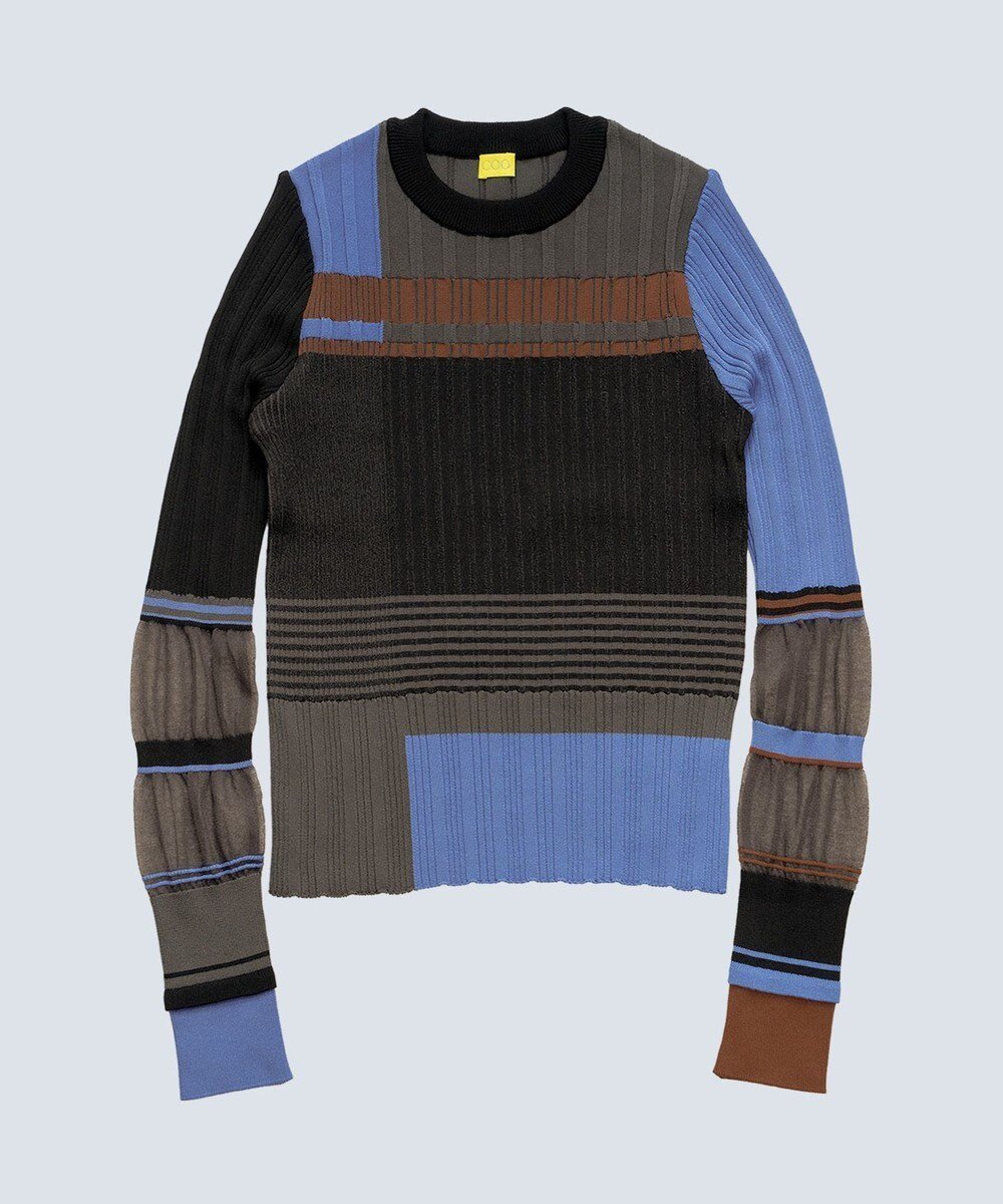 【コキュウ/COQ】のFLAG カラーブロックリブニット 人気、トレンドファッション・服の通販 founy(ファニー) ファッション Fashion レディースファッション Fashion for Women トップス・カットソー Cut & Sew Tops ニット Knit Tops & Sweaters コレクション Collection, Seasonal Line シアー Sheer, See-Through ストレッチ Stretch, Stretchy Fabric セーター Sweater, Knitwear バランス Balance, Style Balance ブロック Block, Solid Block Pattern ベスト Vest, Waistcoat A/W・秋冬 Autumn/Winter 犬 Dog other-1|ID: prp329100004691837 ipo3291000000033880336