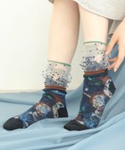 【コキュウ/COQ】の【日本製/23~25cm】LANDSCAPE ソックス ネイビー|ID: prp329100004691839 ipo3291000000033880346