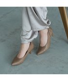 【モード エ ジャコモ/MODE ET JACOMO】のcarino 【レイン対応】ポインテッドトゥ パッド付きヒールパンプス ベージュ|ID: prp329100004691843 ipo3291000000033880361