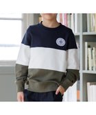 【ジェイ プレス/J.PRESS / KIDS】の【100-130cm】COMBI トリコロール トレーナー ネイビー系2|ID: prp329100004693099 ipo3291000000033886584