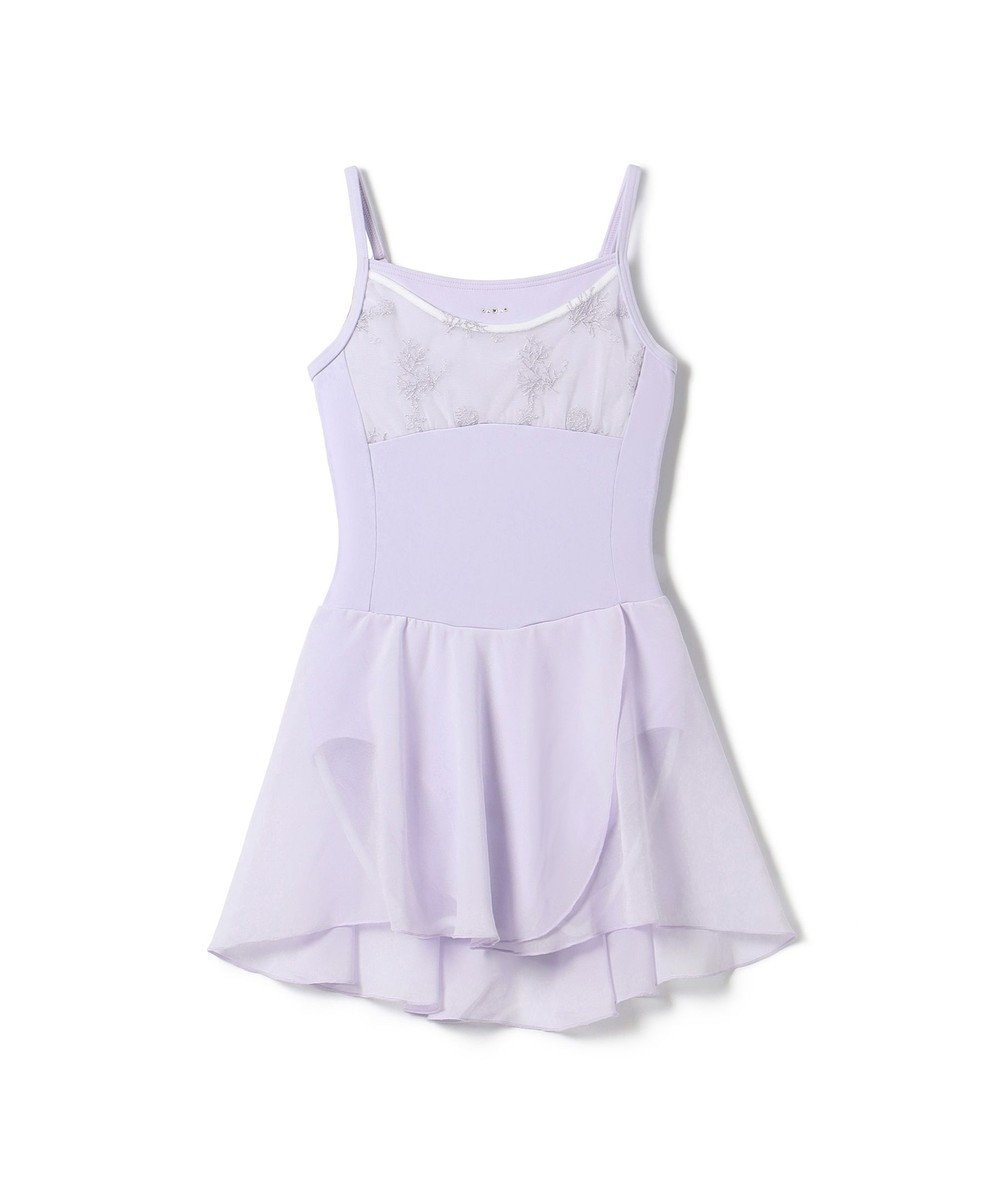 【チャコット/Chacott / KIDS】のスカート付レオタード インテリア・キッズ・メンズ・レディースファッション・服の通販 founy(ファニー) 　ファッション　Fashion　キッズファッション　Fashion for Kids　ストレッチ　Stretch, Stretchy Fabric　ベビー　Baby, Babywear　ラベンダー　Lavender　レース　Lace, Lace Fabric　エレガント 上品　Elegant　人気　Popular, Best Seller　ラベンダー|ID: prp329100004693103 ipo3291000000033886595