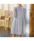 【組曲 / KIDS/KUMIKYOKU】の【110-140㎝】ボーダー ワンピース サックスブルー系1|ID: prp329100004693114 ipo3291000000034424896