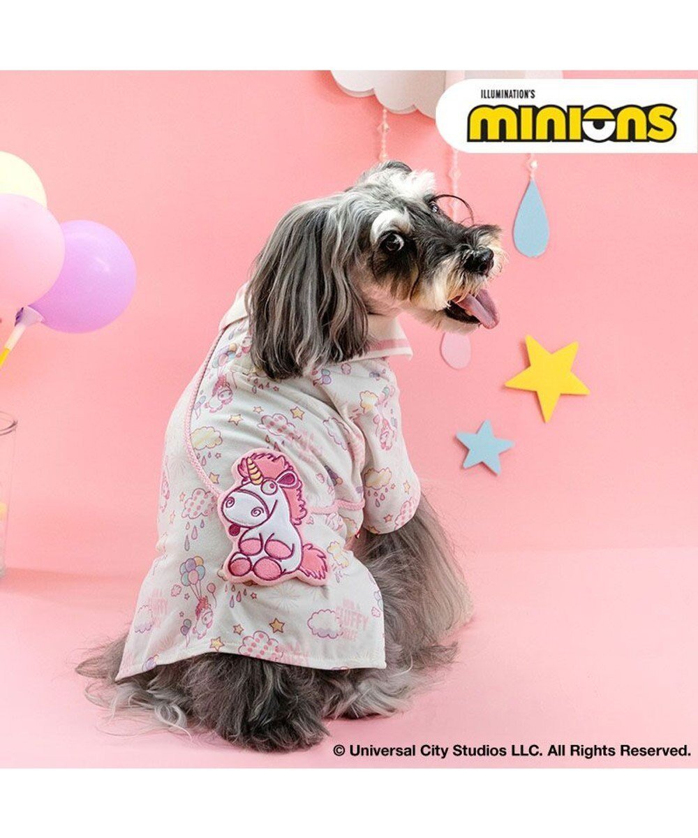 【ペットパラダイス/PET PARADISE / GOODS】のミニオン フラッフィ 襟付きトレーナー 小型犬 インテリア・キッズ・メンズ・レディースファッション・服の通販 founy(ファニー) 　トレーナー　Sweatshirt, Trainer　夏　Summer　春　Spring　犬　Dog　A/W・秋冬　Autumn/Winter　ホーム・キャンプ・アウトドア・お取り寄せ　Home Living / Home & Lifestyle / Camping Gear / Outdoor Camping　ペットグッズ　Pet Supplies　ホワイト×ピンク|ID: prp329100004693117 ipo3291000000033886637