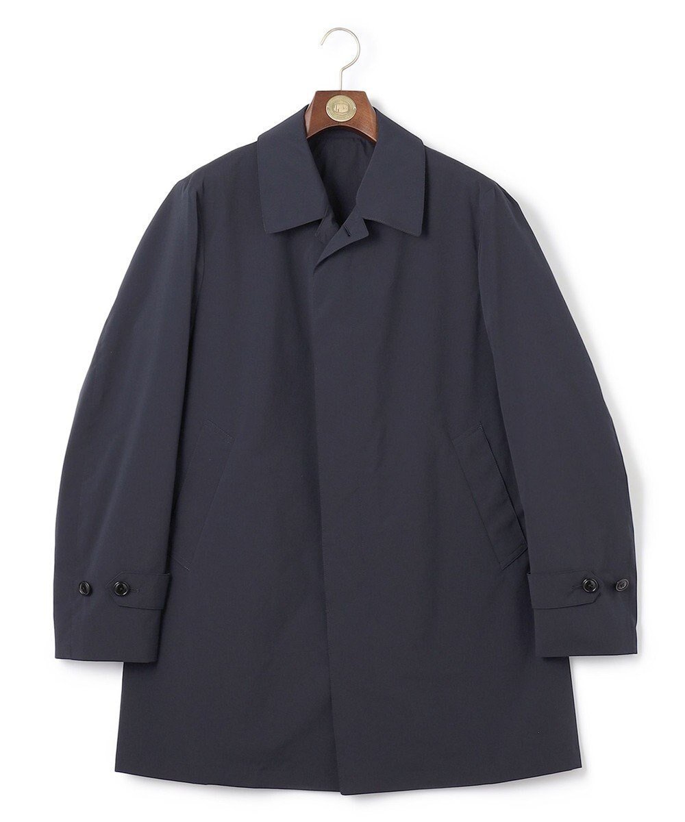 【ジェイ プレス/J.PRESS / MEN】の【ビジネス対応可】【撥水加工 / ウォッシャブル可】テクニカルライトポプリン ドレスカーコート インテリア・キッズ・メンズ・レディースファッション・服の通販 founy(ファニー) 　ファッション　Fashion　メンズファッション　Fashion for Men　アウター　Men's Coats Outerwear　ウォッシャブル　Machine Washable　春　Spring　軽量　Lightweight, Ultra Light　ショート　Short, Short Length　シンプル　Simple, Minimal　ジャケット　Jacket, Outerwear　ストレッチ　Stretch, Stretchy Fabric　ボックス　Boxy, Box Shape　S/S・春夏　SS, Spring/Summer, Warm Season　夏　Summer　エレガント 上品　Elegant　ビジネス 仕事 通勤　Business / Work / Commuting　ネイビー系|ID: prp329100004693128 ipo3291000000033886683