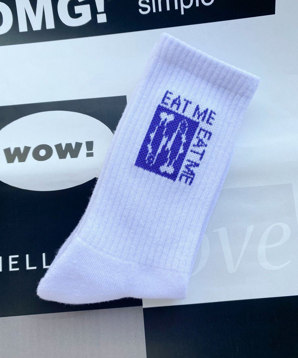 【ウィゴー/WEGO / MEN】のグラフィックデザインソックス(R) インテリア・キッズ・メンズ・レディースファッション・服の通販 founy(ファニー) 　ファッション　Fashion　メンズファッション　Fashion for Men　シューズ・靴　Shoes　おすすめ　Recommended / Our Picks　グラフィック　Graphic, Graphic Design　シンプル　Simple, Minimal　スマホ　Smartphone, Mobile Device　ソックス　Socks, Hosiery　柄13|ID: prp329100004693129 ipo3291000000033886702