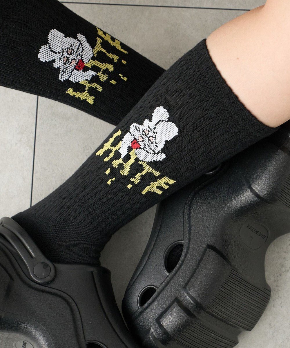 【ウィゴー/WEGO / MEN】のグラフィックデザインソックス(R) インテリア・キッズ・メンズ・レディースファッション・服の通販 founy(ファニー) 　ファッション　Fashion　メンズファッション　Fashion for Men　シューズ・靴　Shoes　おすすめ　Recommended / Our Picks　グラフィック　Graphic, Graphic Design　シンプル　Simple, Minimal　スマホ　Smartphone, Mobile Device　ソックス　Socks, Hosiery　柄4|ID: prp329100004693129 ipo3291000000034615846