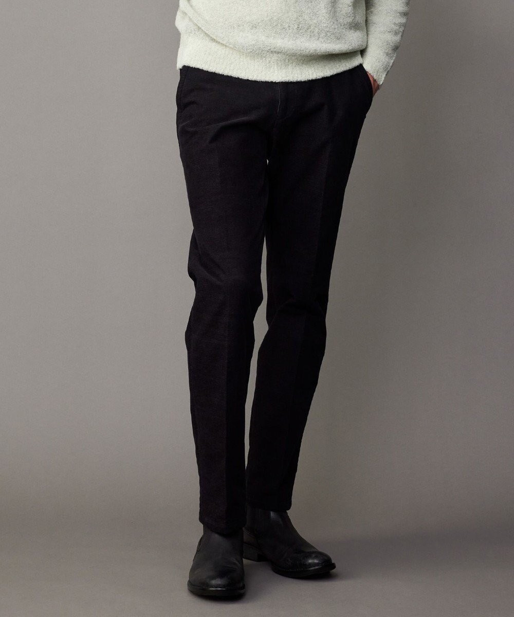 【ジョセフ アブード/JOSEPH ABBOUD / MEN】の【ウエストも伸びる!/ストレッチ/暖かい/オーガニック】オーガニックカルゼストレッチ パンツ インテリア・キッズ・メンズ・レディースファッション・服の通販 founy(ファニー) 　ファッション　Fashion　メンズファッション　Fashion for Men　ボトムス　Bottoms　ウォーム　Warm Fabric　オーガニック　Organic Cotton　ジャケット　Jacket, Outerwear　ストレッチ　Stretch, Stretchy Fabric　防寒　Cold Protection, Winter-Ready　冬　Winter / This Winter　A/W・秋冬　Autumn/Winter　ブラック系|ID: prp329100004693138 ipo3291000000034177233