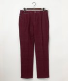 【ジョセフ アブード/JOSEPH ABBOUD / MEN】の【ウエストも伸びる!/ストレッチ/暖かい/オーガニック】オーガニックカルゼストレッチ パンツ ワイン系|ID: prp329100004693138 ipo3291000000034177234