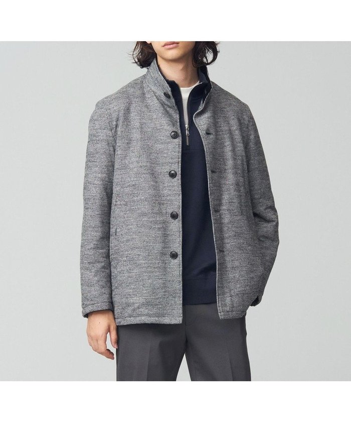 【ジェイ プレス/J.PRESS / MEN】のショートカーコート スタンドカラーブルゾン インテリア・キッズ・メンズ・レディースファッション・服の通販 founy(ファニー) https://founy.com/ ファッション Fashion メンズファッション Fashion for Men アウター Men's Coats Outerwear ブルゾンジャケット / カジュアルアウター Bomber Jackets & Blousons インナー Innerwear キルティング Quilted, Quilting シンプル Simple, Minimal ジャケット Jacket, Outerwear スタンド Stand Collar, Upright Stand バランス Balance, Style Balance フィット Fit, Slim Fit ブルゾン Blouson, Bomber Jacket メルトン Melton, Heavy Wool A/W・秋冬 Autumn/Winter エレガント 上品 Elegant |ID: prp329100004693142 ipo3291000000034309658