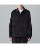 【アンフィーロ/UNFILO / MEN】のリラックス コーデュロイ ブルゾン ブラック|ID: prp329100004693146 ipo3291000000033886782